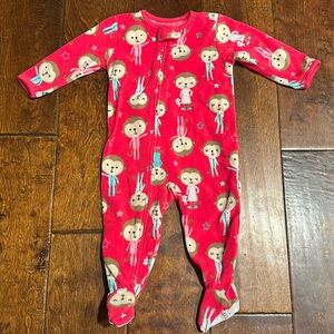 Just One You by Carter’s Baby Girls Monkey Footed Pajamas